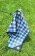 Magnetic 4-in-1 Multi Tool Golf Towel - Microfiber Waffle Design, Silicone Brush, Groove Cleaner, Bag Clip