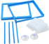 AQUANEAT Fish Tank Breeder, 2 pcs Small Mesh Net Fry Saver with Suction Cups