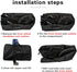Rhinowalk Folding Bike Carry Bag, 26 Inch Thick Bicycle Transport Storage Case for Air Travel and Shipping
