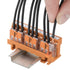 Wago 221-413 Splicing Connector, 3 Conductors 0.14-4 mm², Compact Design with Lever, Pack of 50