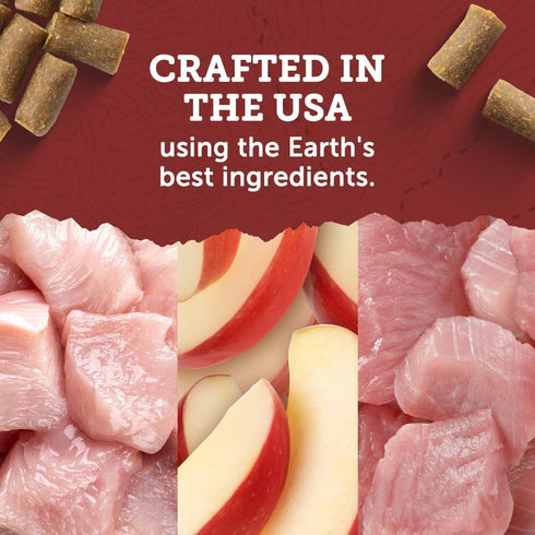 6 oz. 6 oz. Zukes Lil Links Dog Treats for Dogs, Snacking Sausage Treats for Dogs, Made with Real Duck & Apple