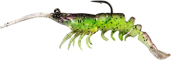 Generic Fishing Lure ps35 Soft Plastic Shrimp 3.5 Inch Prerigged Color # 11