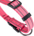 EXCELLENT ELITE SPANKER Reflective Dog Collar, Classic Breathable Nylon Adjustable Pet Collar for Small Medium Large