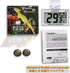 Reptile Hygrometer Thermometer, Digital Temperature Humidity Meter Gauge for Reptile Tanks, LCD Display, 1 Pack
