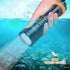 ORCATORCH D580 Scuba Dive Light, 530 Lumens Underwater Flashlight, IP68 Waterproof, 3 AAA Batteries