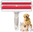 Nado Care Pet Hair Remover Roller, Self Cleaning Lint Roller for Dog & Cat Hair from Furniture, White