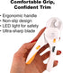 Trimming Cat Nail Clipper & Small Dog Nail Clippers with LED Light - Illuminates Nails & Bloodline for Safe, Easy