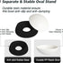 2Pcs Elevated Cat Food Bowl - Adjustable Anti-Slip Raised Dish for Indoor Cats - 17 Oz