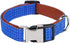 Rhea Rose Dog Collar with Bow Tie, Soft Durable Gift for Girl or Boy, Blue Dot Small