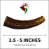 X Small Whole Twin Pack (for 0-15 lb Dogs and Puppies) Premium Grade Elk Antlers for Dogs (2 Pieces) Sourced in The USA