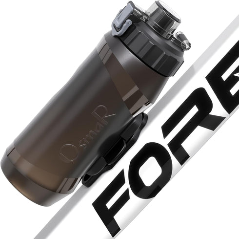Magnetic Cycling Water Bottle with Bike Mount 600ml / 20oz, Quick Snap-Release,