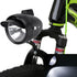 Vintage Bike Headlight, Bicycle Front Light for Night Riding, Lightweight LED Bike Light with Visor and Mounting
