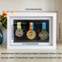 Cassette 3 A4).1 pack. Medal - Race Bib and Medal Display | Wall Mounted Medal Hanger - Medal Display Cases