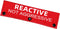 Reactive Not Aggressive Dog Leash Sleeve Wrap, Red Cover for Reactive Dogs, Gift for Dog Owners