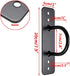 Hipiwe Battle Rope Wall/Ceiling Mount Anchor Bracket Hook for Suspension Straps, Crossfit Gymnastic Rings