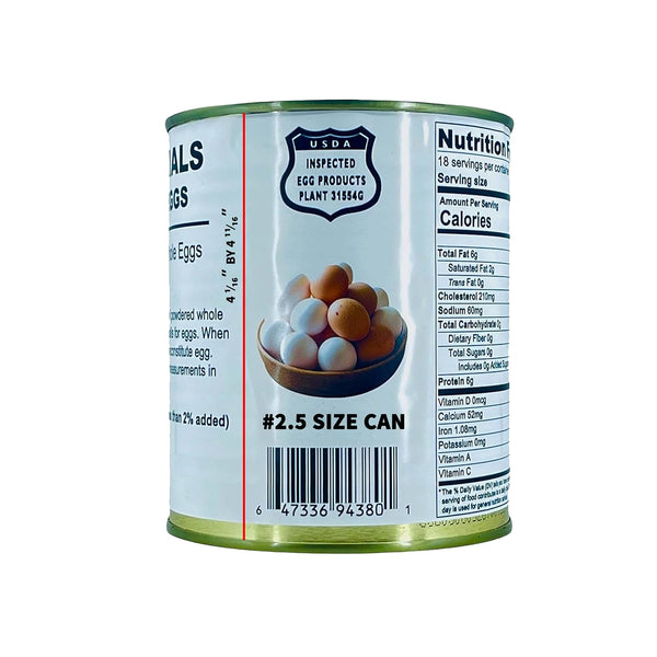 Powdered Whole Eggs | Long Term Storage (10 years shelf life) Emergency