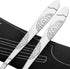 SENHAI 8 Pieces Rustproof Stainless Steel Flatware Set with Knife, Fork, Spoon, Chopsticks, Carrying Case