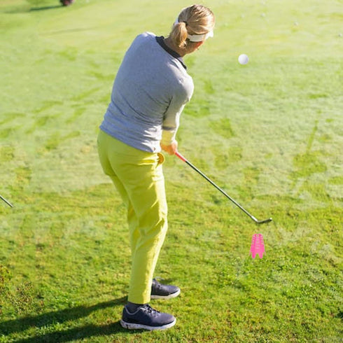 Plastic Golf Tees, Golf Simulator Tees for Home, Outdoor Indoor Golf Tees Simulator Practice Training, Golf Mat Tees