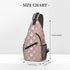 Stylish Sling Bag for Women Men, Casual Backpack Crossbody Chest Shoulder Bag for Gym Sports Travel Hiking