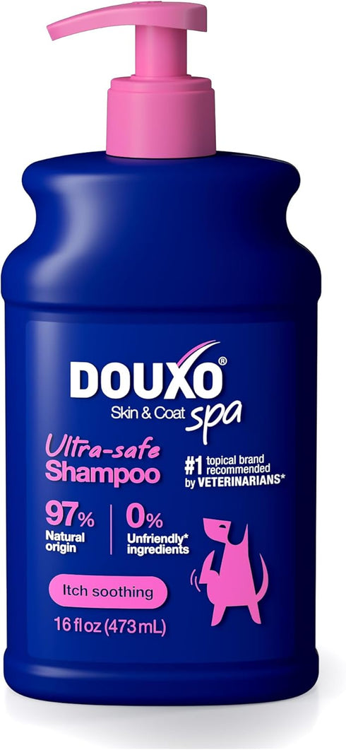 DOUXO Skin & Coat SPA - Ultra-Safe Sensitive Skin Soothing Shampoo, 16