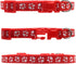 YOY 12 pcs/Set Soft Nylon Puppy Whelping ID Collars - Adjustable Reusable Washable Baby Dog ID Bands