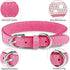 Hotlion Bling Rhinestone Dog Collar, Cute Dazzling Crystal Diamond, Pink, for Small Dogs, Boys & Girls