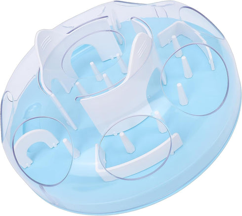 HEEPDD Interactive Cat Puzzle Feeder, Slow Feeder Toy for Dogs and Cats with Adjustable Food Outlet, Fun Pet Enrichment