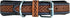 Padded Leather Dog Collar with Western Style Sun Flower Design for 10AB122-L