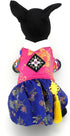 SELMAI Ethnic Dog Costume - Korean Traditional Knot Pendant Norigae Hanbok for Small Puppies & Cats