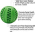 Interactive Dog Ball Toy, 3 inches Rubber Ball for Mental Stimulation and Treat Embedding to Reduce Boredom