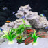 3PCS Betta Silk Aquarium Plants, Artificial Cave Decorations for Aquariums, Fish Tank Plant