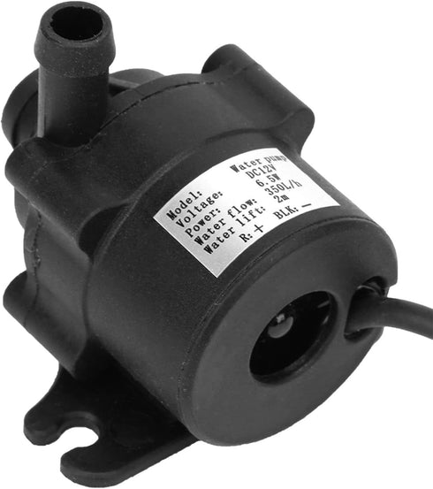 DC 12V Brushless Motor Submersible Water Pump - Waterproof High Hydraulic Head Ultra Quiet Micro Fountain Aquarium