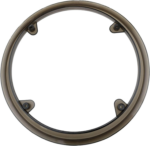 Lovelysp Black Bicycle Sprocket Protective Cover, Bike Chainwheel Guard with Mounting Screws for Bicycle Accessories