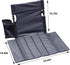 Extra large folding camping backrest with cup holder,Lightweight portable outdoor large chair for beach, park, lawn