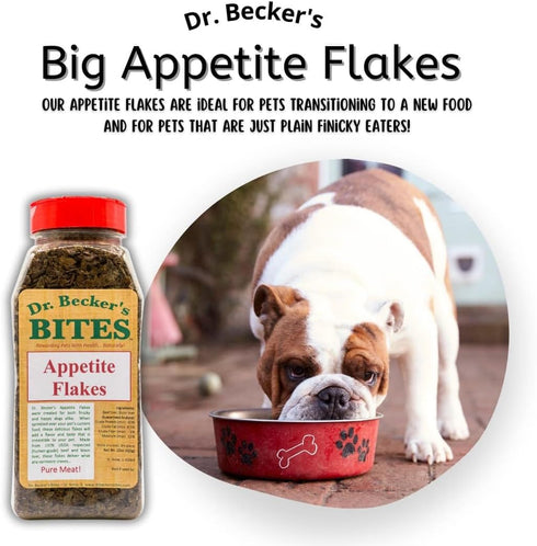 Dr. Becker's Appetite Flakes for Dogs & Cats, Meal Enhancer, 4.5 oz, High Protein