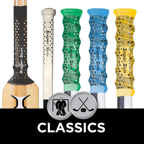 SNIPER SKIN Hockey Grip, Fits Adult and Kids Sticks, Easy Install, Durable, Better Than Hockey Tape