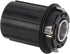 Flywheel Freehub Body, Aluminum Alloy, 15mm Thru Axle, 15mm Aperture, Mountain Bike