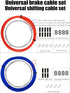 YBEKI Bike Brake Cable Housing and Shifter Cable Kit - 2 in 1 Universal Bicycle Brake and Shifter Cable Set for
