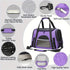 QQLe 15 lb), Cat Carriers, Dog Carriers, Pet Carriers Airline-Approved Soft-Sided Bag for Cats & Small Dogs (Up