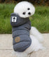 Dog Coat Rdc Pet Hoodie - Cold Weather Coats for Small Dog and Medium Cat (XXL, Grey)