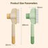 Ntrjtrss Flea Comb for Cats Dogs Brush for Shedding Self Cleaning Pet Comb Lice Comb Long & Short Stainless Steel Metal