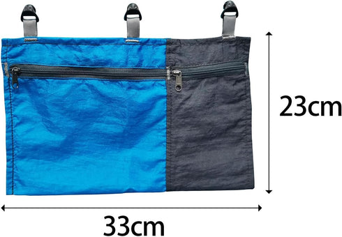 Hammock Organizer Bag, Portable Storage Container for Camping, Climbing, Hiking Outdoor Sports, Blue
