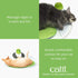 2.0 Catit Senses Wellness Center Cat Toy - Interactive Multi-Purpose Relaxation Spot with Catnip Included