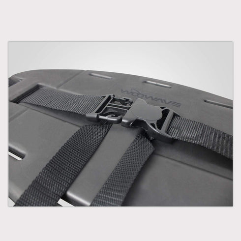 WOOWAVE Kayak Backrest, EVA Surfing Backband, Comfortable Adjustable Padded Seat for Canoe Boat Lumbar Support