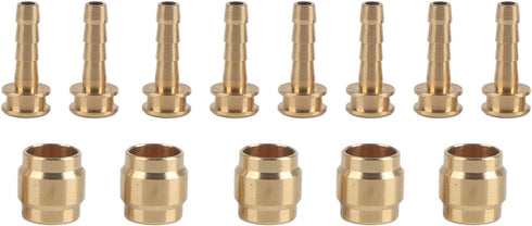 10Set Dioche Olives Bicycle Oil Needle Olive Head for Hydraulic Disc Brake Hose - Durable Copper Alloy - Easy