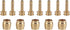 10Set Dioche Olives Bicycle Oil Needle Olive Head for Hydraulic Disc Brake Hose - Durable Copper Alloy - Easy