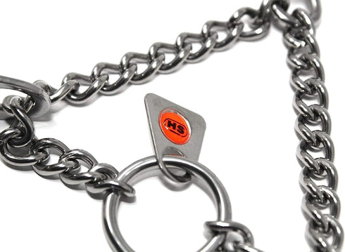 Herm Sprenger Stainless Steel Prong Dog Training Collar, Ultra-Plus Pet Pinch No-Pull Collar for Dogs (2.25mm x 16in)