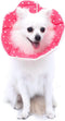Adjustable Soft Recovery Cat Cone, Dog Protective Collar for Cats and Small Dogs, Pink