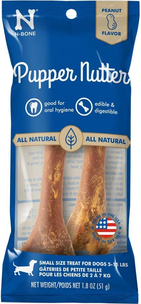 N-Bone Pupper Nutter Peanut Butter for Pets, Small Size