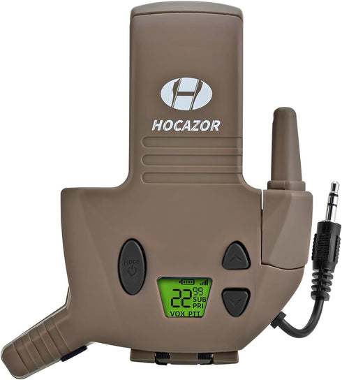 W01 Walkie Talkies Compatible with Walker's Razor Slim Electronic Ear Muffs, Handsfree